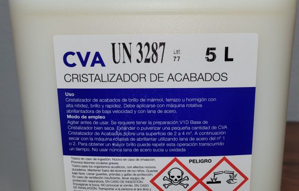CVA- 5 l.  Cristalizador de Acabados